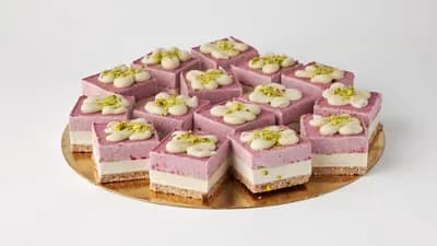 Vadelma-pistaasileivos 15 kpl (Veg,G)