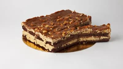 Pähkinä-toffeebrownie 8 palaa