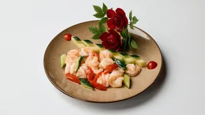 Stir-fried Shrimp With Vegetables
