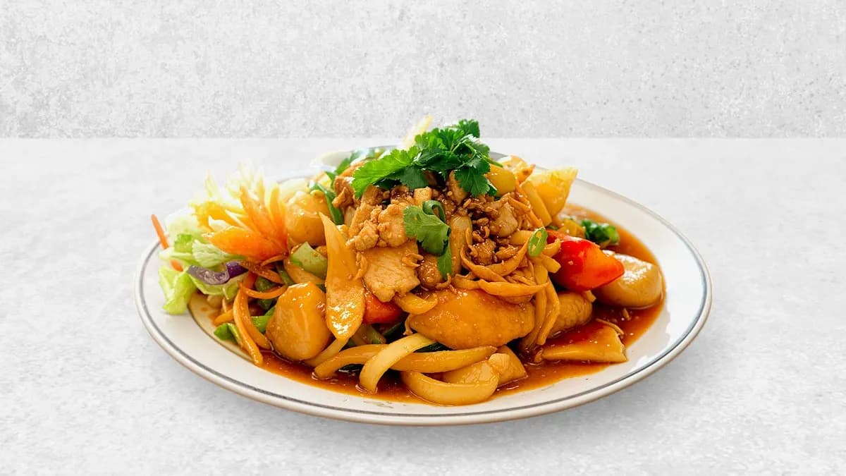 21. Phad Prew wan (sweet and sour)
