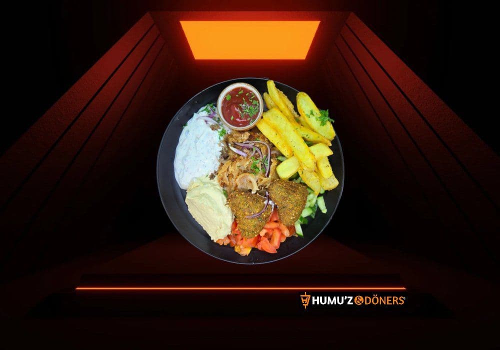 Lasten Kana Döner & Ranskalaiset (L, G, (K))