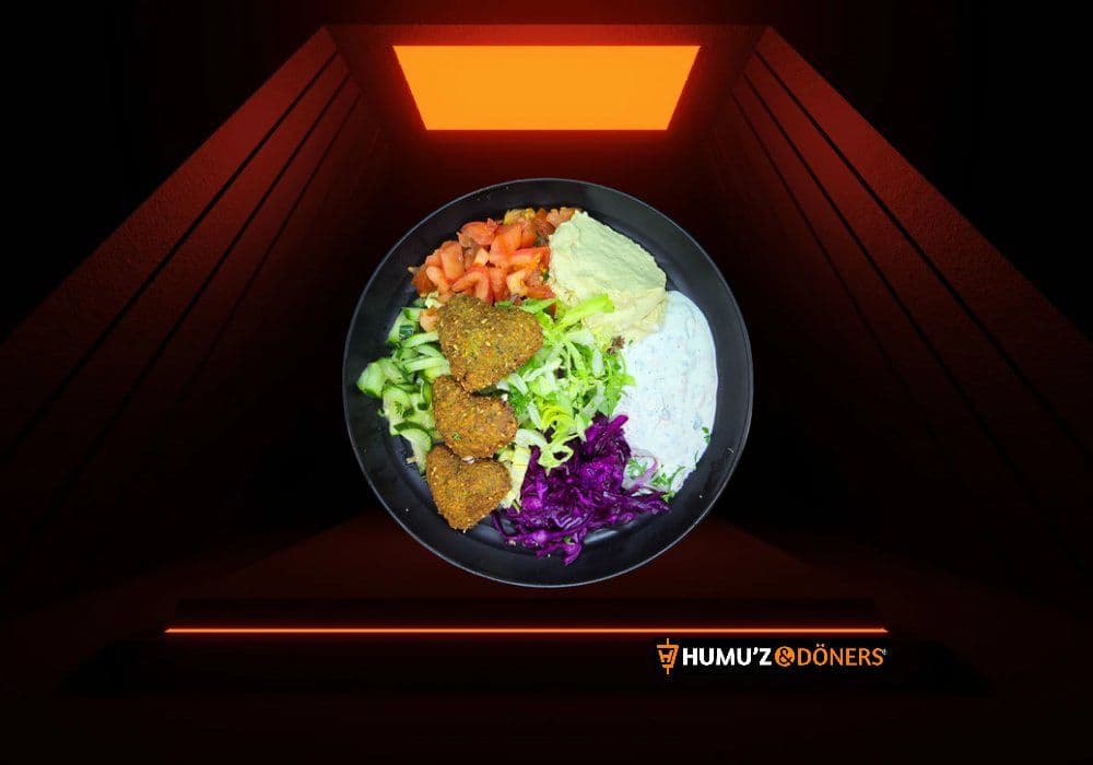 Lasten Falafel Salaatti (L, K, G)