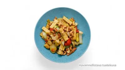 12. Tofua ja cashew-pähkinöitä