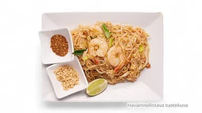 25. Jättikatkarapuja ja cashew-pähkinöitä