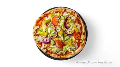 Vp3. Fresh veggie perhepizza