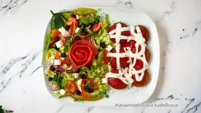 S3. Falafel salaatti