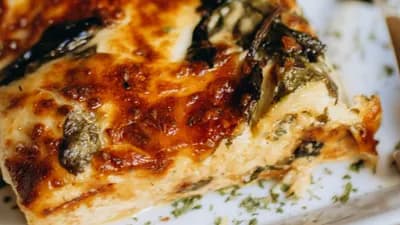 Lasagne agli spinaci e formaggio (L)