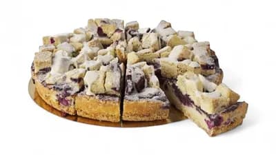Blueberry Blondie Slice