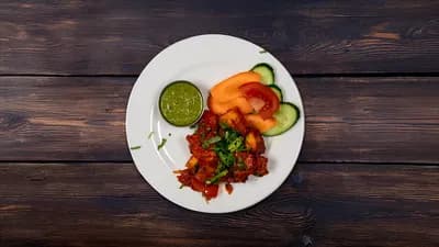9. Paneer tikka chili 🌶🌶