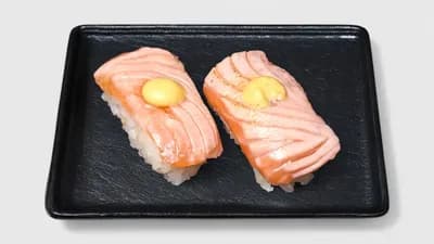 Seared salmons