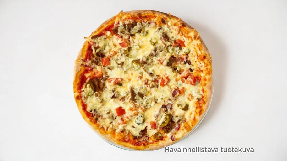 Spicy devil perhepizza