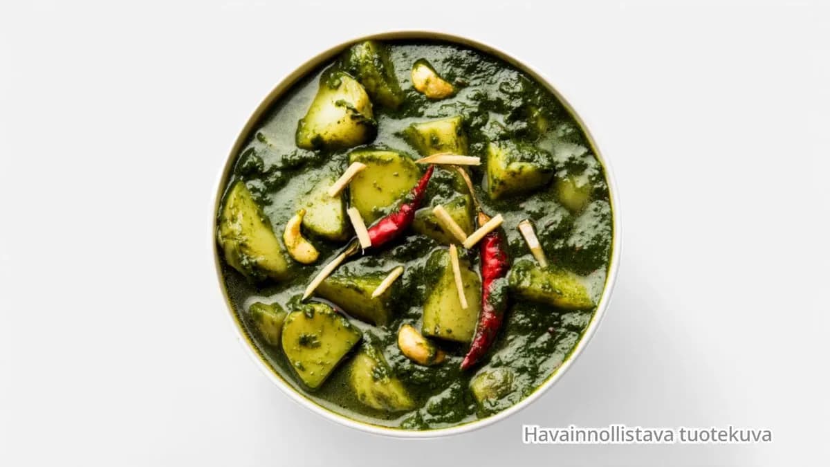 VEGAN Aloo Palak