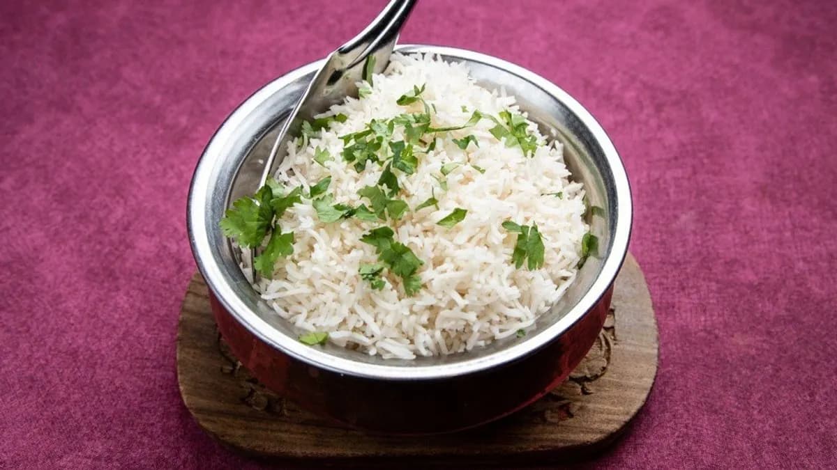 Plain rice