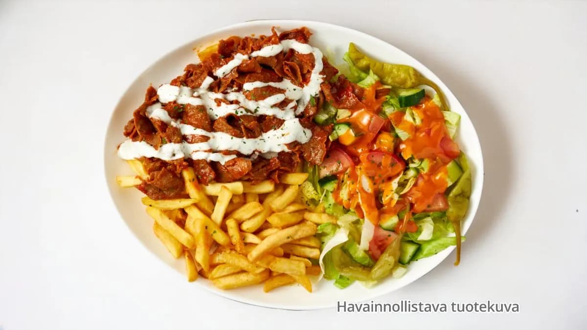 Ranskalaiset ja kebabliha