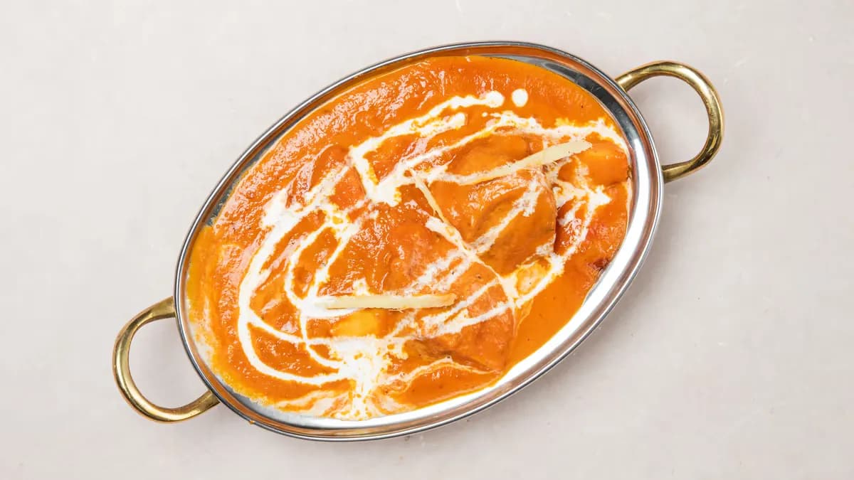 Butter chicken (G) + Red Bull