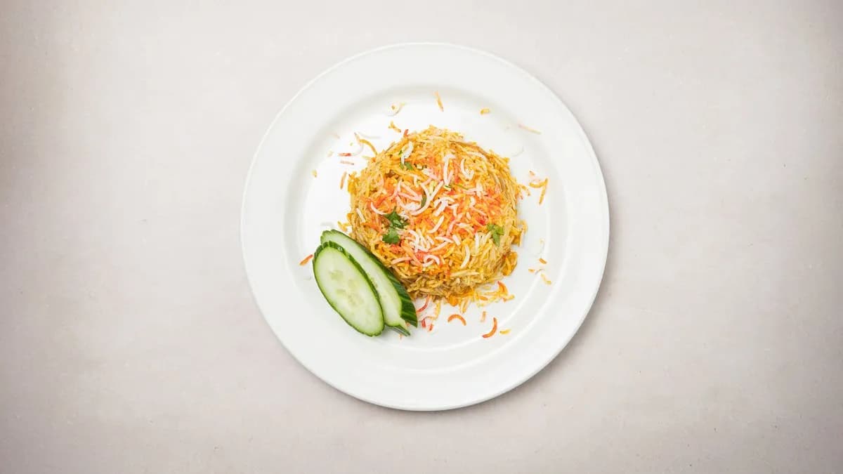 Chicken biryani (G, L) 🌶️