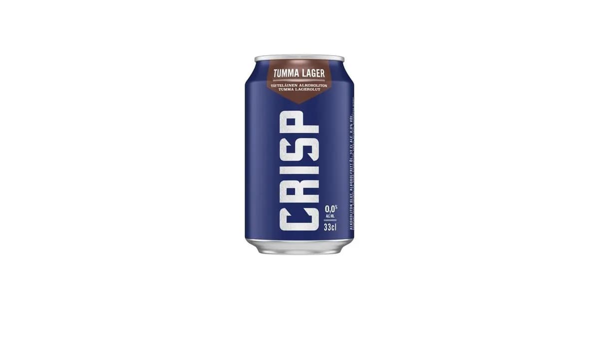 Koff Crisp tumma lager 0% 0,33l