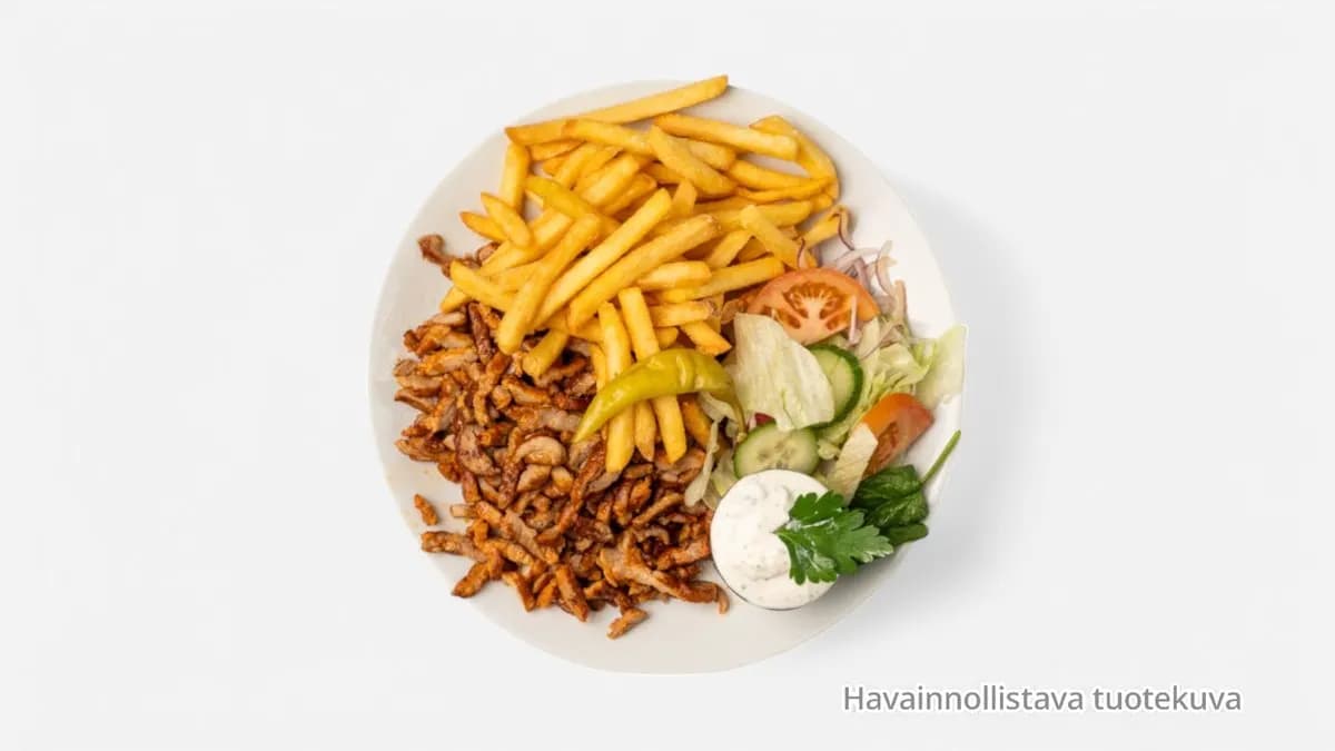 Vöner valitsemallasi lisukkeella