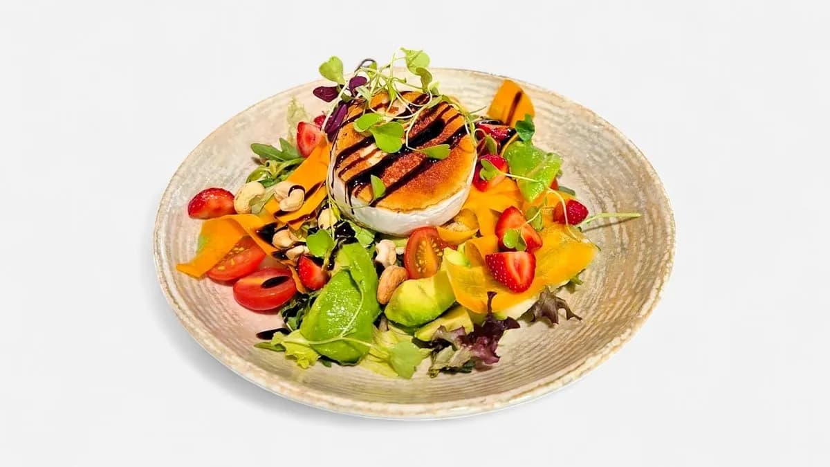 Vuohenjuustosalaatti