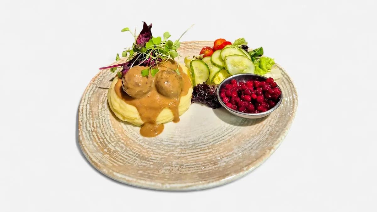 Lihapullat perunamuusilla