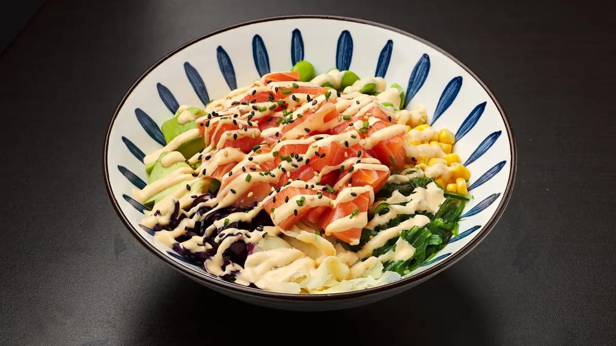 P1. Mashiro lohi poke bowl (L) 生