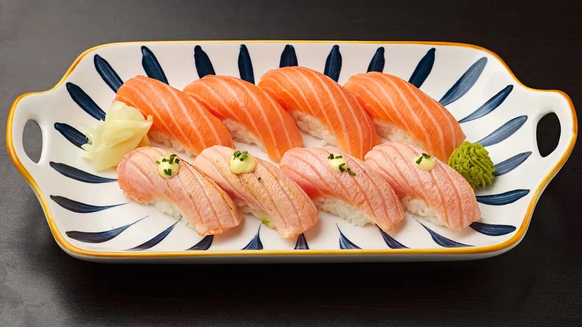 S1C. Mixed Lohi Nigiri 8 kpl