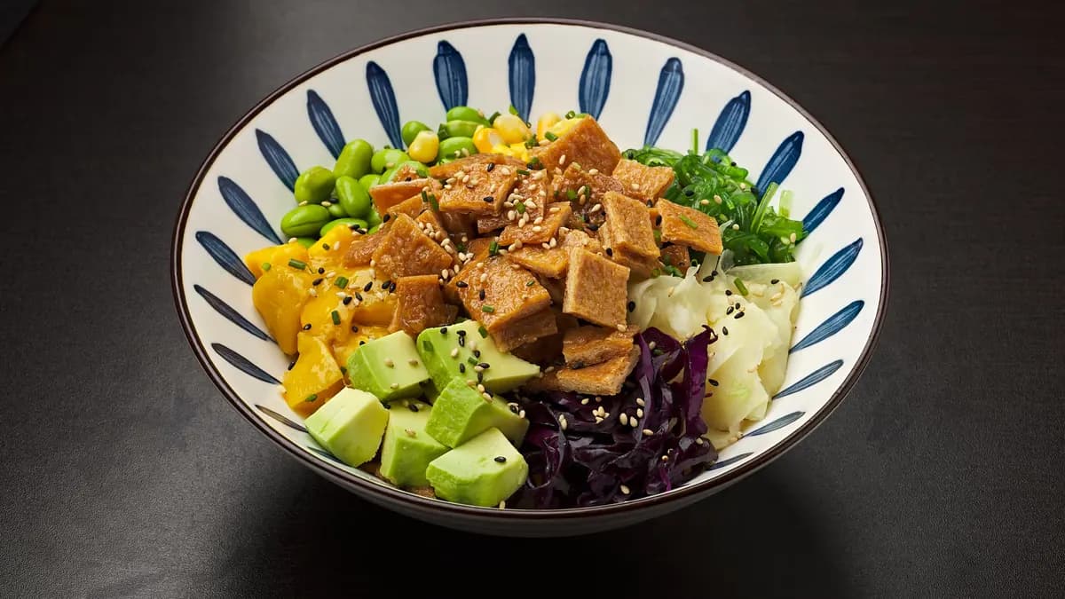 P3. Mashiro vege poke bowl (V,L,G) 素