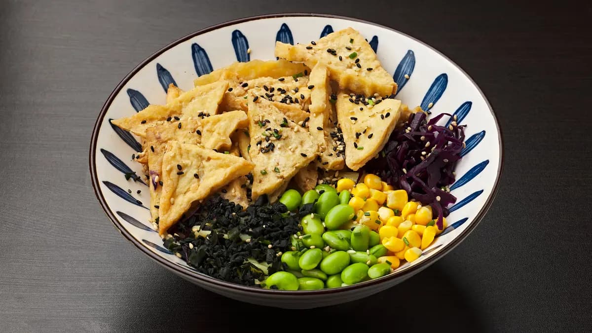 R3. Vegan Tofu Ramen noodles 豆腐拉面