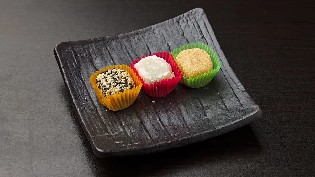 Japanilaista Mochi-kakkua / Japanese rice cake Mochi麻薯