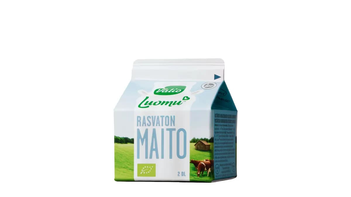 Valio Luomu™ rasvaton maito