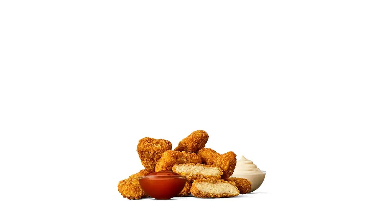 Veggie Nuggets 9 kpl + 2 dippiä
