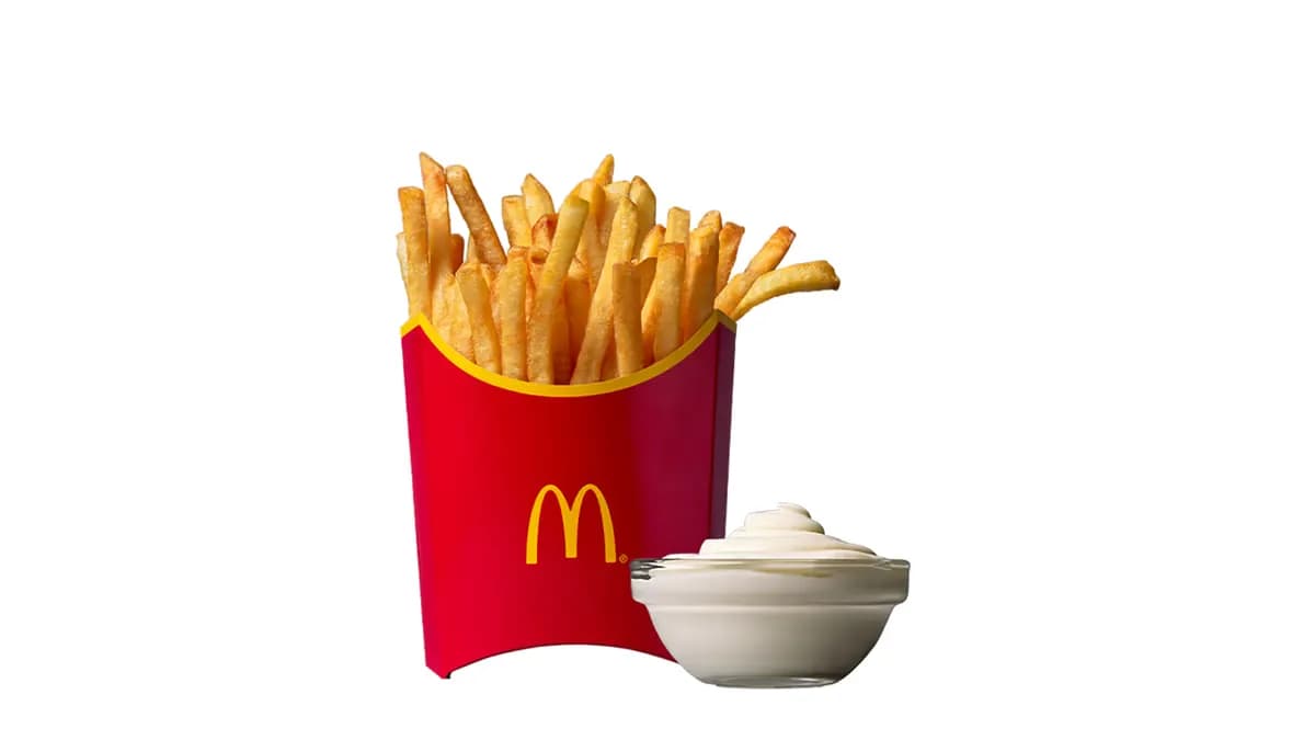 Normaalit ranskalaiset + dippi