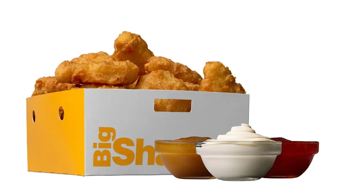 Chicken McNuggets® 20 kpl + 3 dippiä