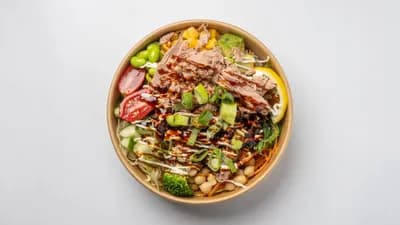 Tuna poke bowl