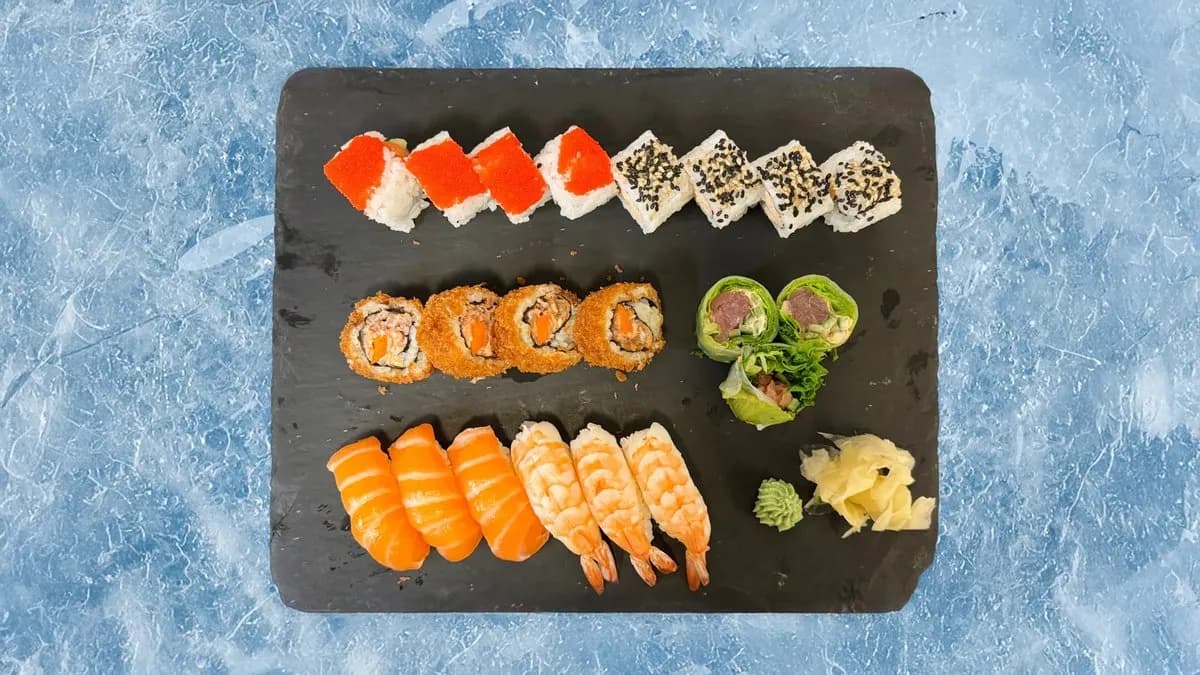 Sushi Set 2 -- Ricepaper&Crispy 21Pcs