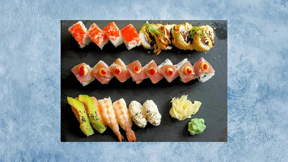 Sushi Set 5 - Red Dragon 22 Kpl