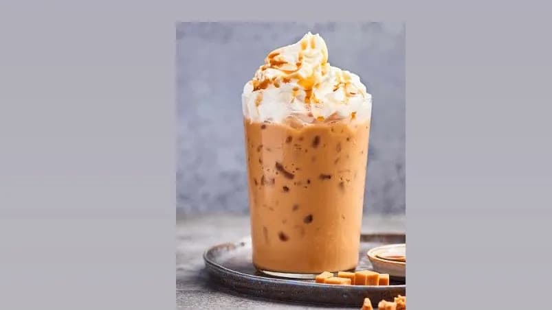 Iced Caramel latte