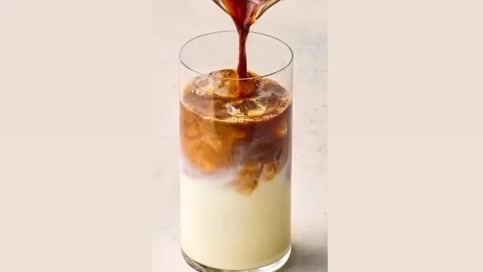 Iced coffee