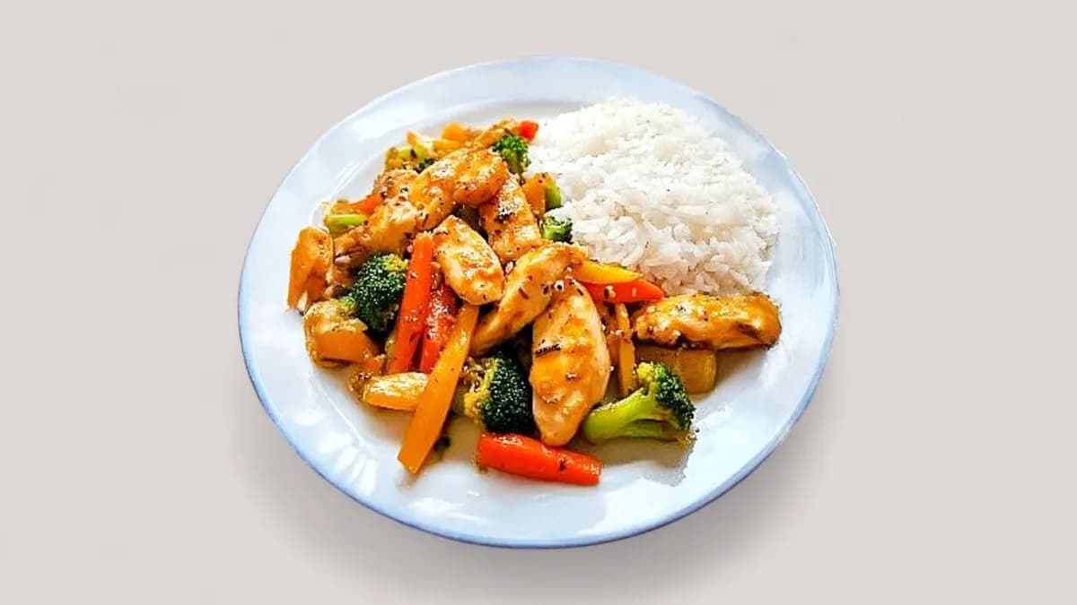 Chicken with Rice and Vegetables