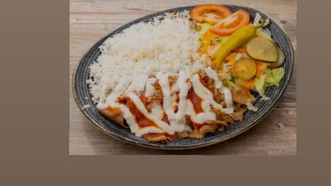 Kabab Chicken with Rice