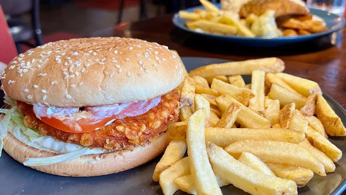 Fried Chicken Burger