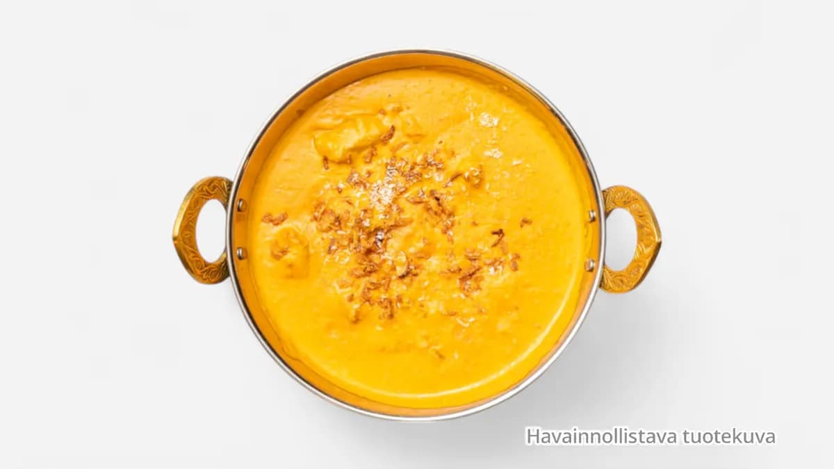 5. Tarkari Kofta ( Vegan) + Mango -kookoslassi