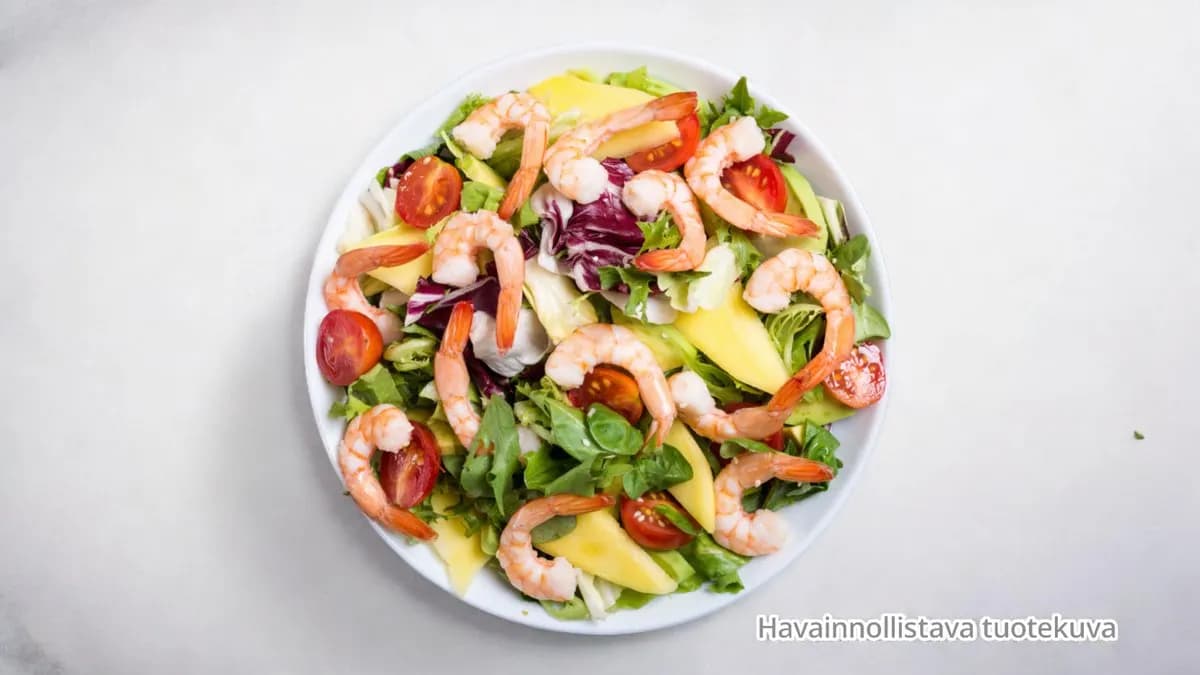 13. Jhinga machha Salad