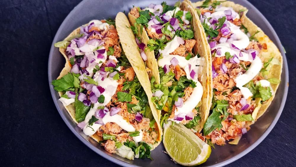 Chipotle Salmon Taco