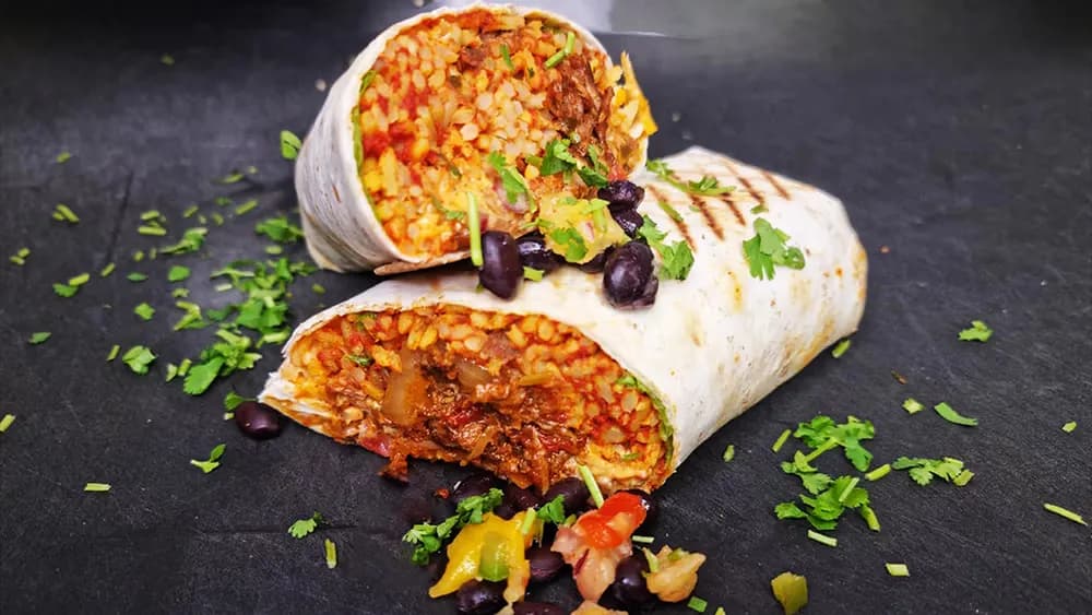 Mexican Beef Burrito