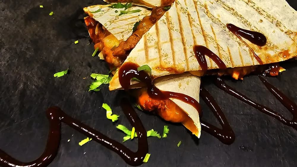 BBQ Chicken Quesadilla