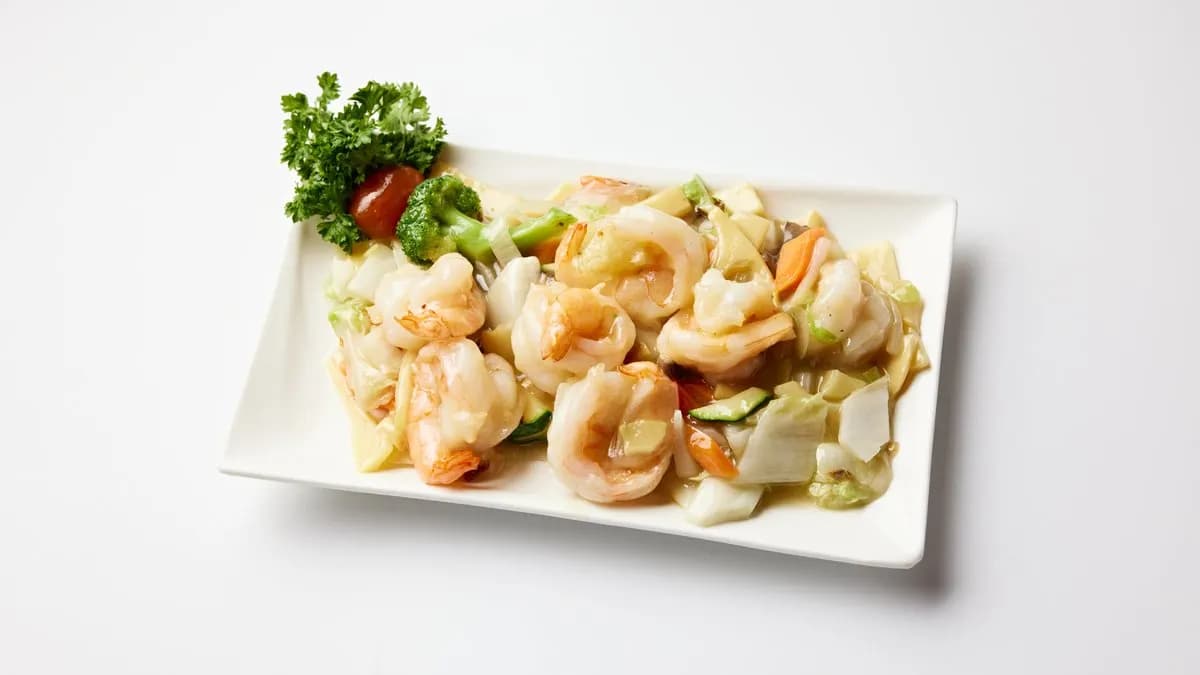 15. Jättikatkarapuja chop suey