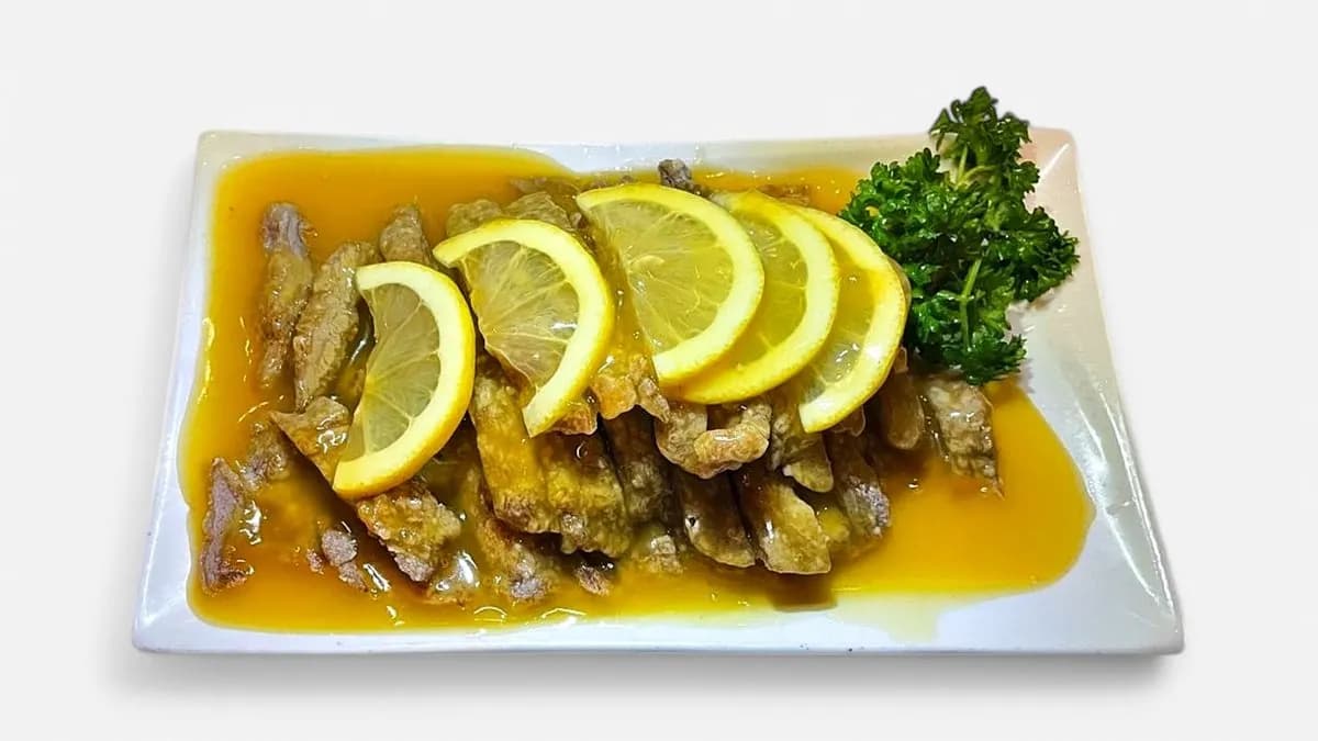 49. Ankkaa sitruunakastikkeessa