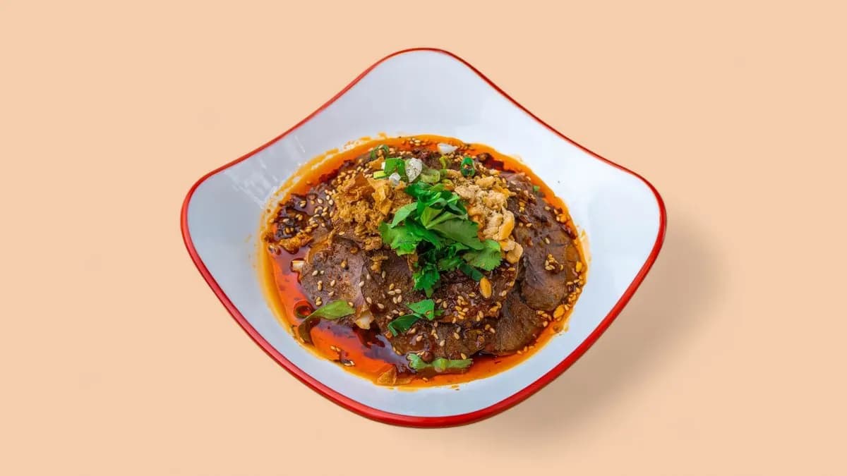 C1. SLICED BEEF WITH TRIPE IN CHILI SAUCE 🌶🌶