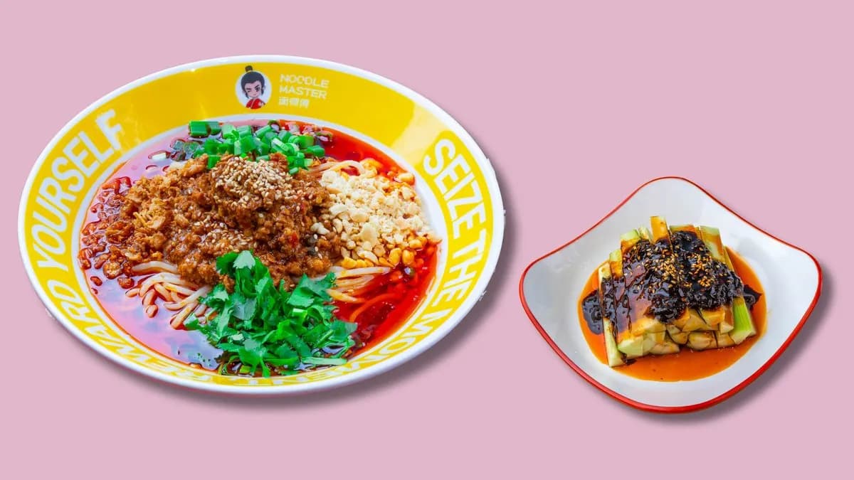 POPULAR: DANDAN SPICY NOODLES🌶🌶🌶& SPICY CUCUMBER 🌶